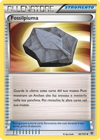 Fossilpiuma #82/101 — Esplosione Plasma