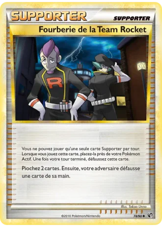 Fourberie de la Team Rocket #78/90 — Indomptable