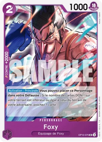 Foxy (OP10-075) — Sang Royal (OP10)