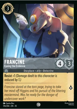 Francine - Eyeing the Evidence #176/204 — Whispers in the Well