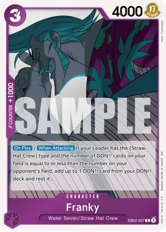 Franky (EB02-037) — Anime 25th Collection (EB02)