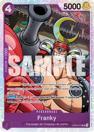 Franky (OP09-072) (Reprint) — ONE PIECE CARD THE BEST vol.2 (PRB02)