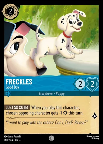 Freckles - Good Boy #168/204 — Archazia's Island