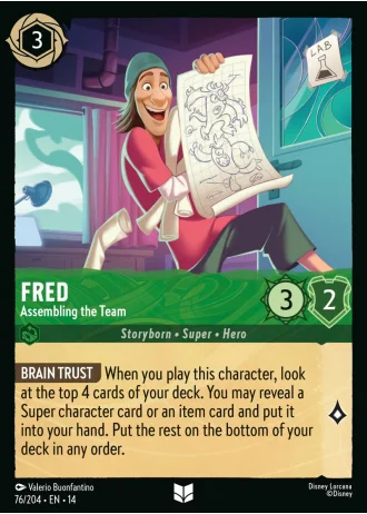 Fred - Assembling the Team #76/257 — Hyperia City