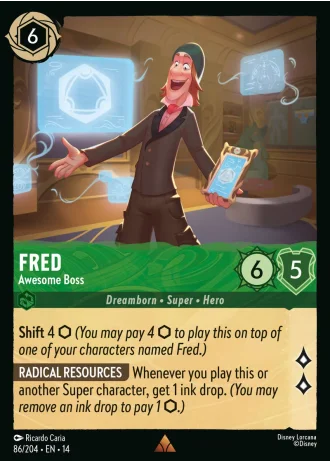 Fred - Awesome Boss #86/257 — Hyperia City