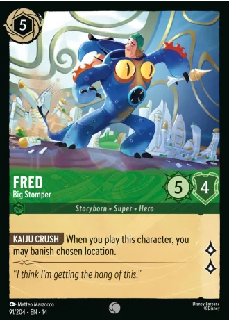 Fred - Big Stomper #91/257 — Hyperia City