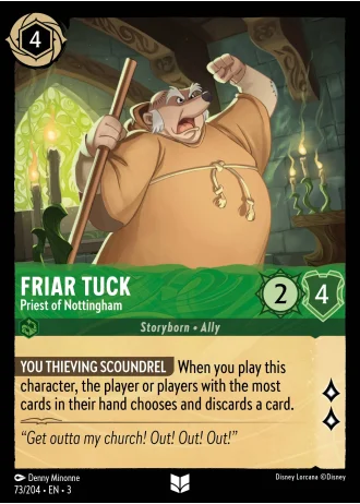 Friar Tuck - Priest of Nottingham #73/204 — Into the Inklands