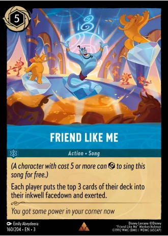 Friend Like Me #160/204 — Into the Inklands