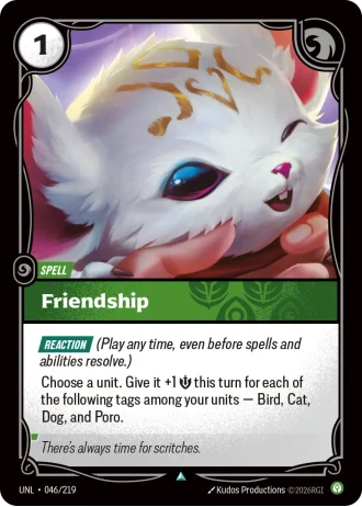 Friendship #046/219 — Unleashed