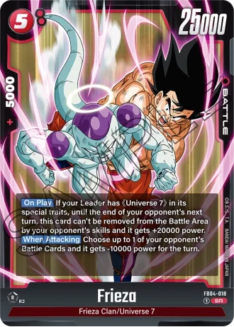 Frieza  FB04-018 — Ultra Limit (FB04)