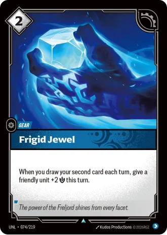 Frigid Jewel #074/219 — Unleashed