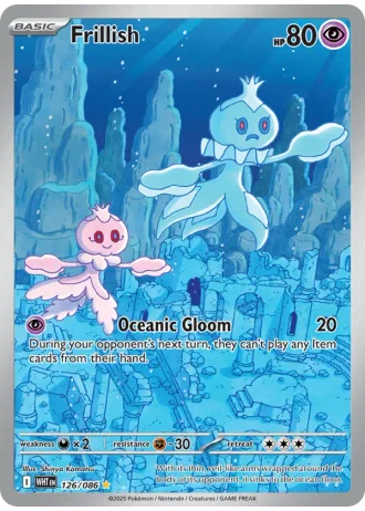 Frillish #126 — White Flare