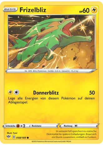 Frizelbliz #58/189 — Flammende Finsternis