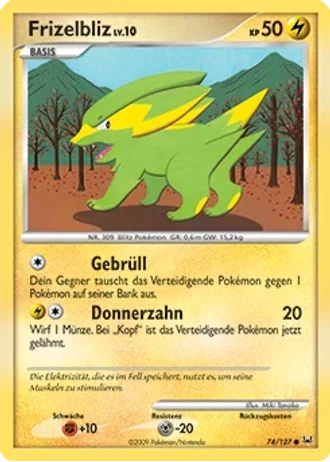 Frizelbliz #74/127 — Platin