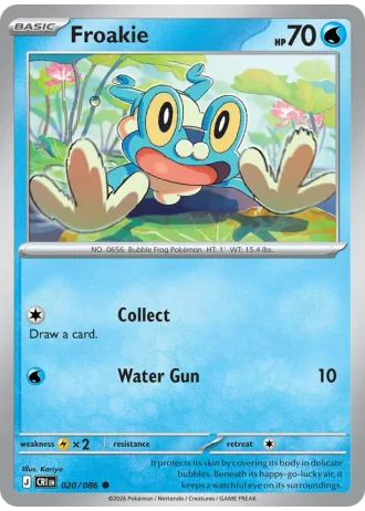 Froakie #020/86 — Chaos Rising