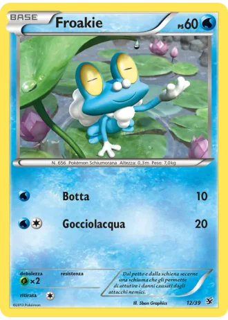 Froakie #12/39 — Benvenuti a Kalos