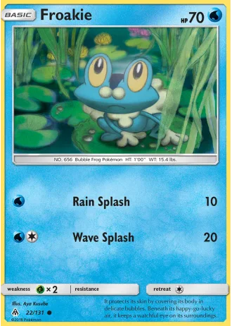 Froakie #22/131 — Forbidden Light