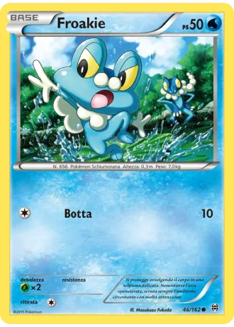 Froakie #46/162 — Turbo Blitz