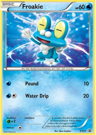 Froakie XY03 — XY Promos