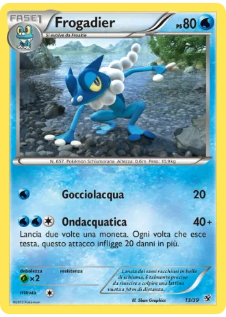 Frogadier #13/39 — Benvenuti a Kalos