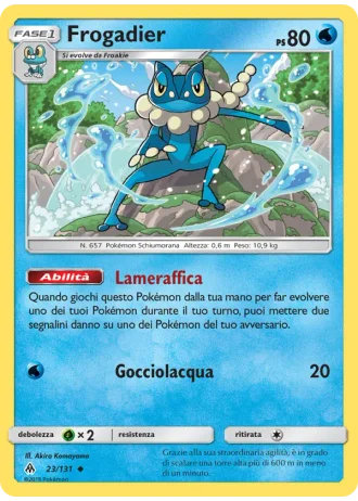 Frogadier #23/131 — Apocalisse Di Luce