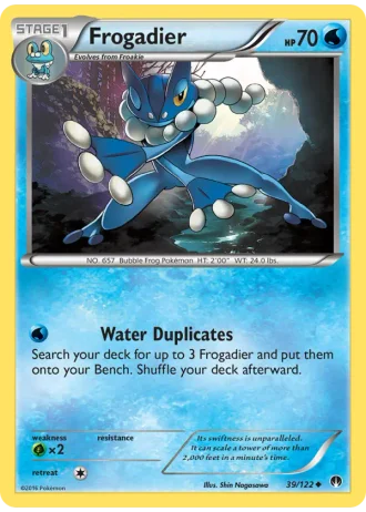 Frogadier #39/122 — BREAKpoint