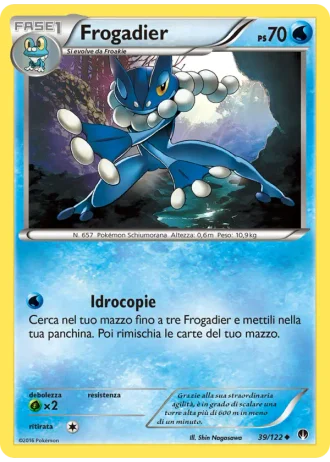 Frogadier #39/122 — Turbo Crash