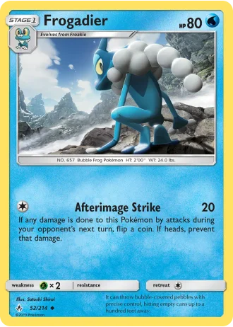 Frogadier #52 — Unbroken Bonds