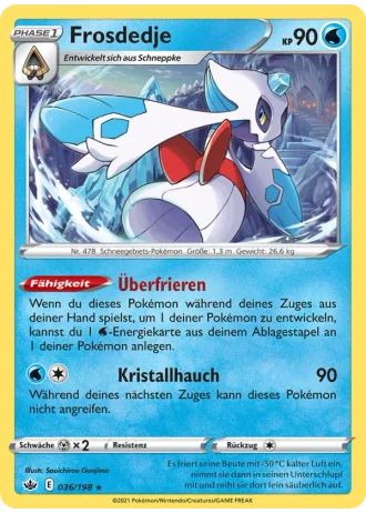 Frosdedje #36/198 — Schaurige Herrschaft