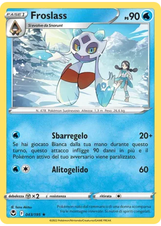Froslass #043 — Tempesta Argentata