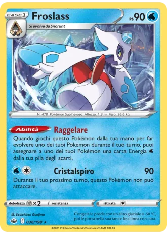 Froslass #36/198 — Regno Glaciale