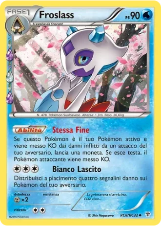 Froslass RC8/32 — Radiant Collection (Generazioni)