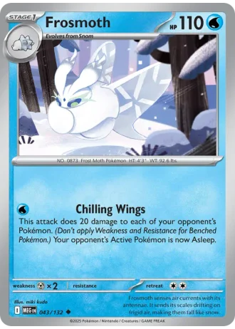 Frosmoth #043/132 — Mega Evolution