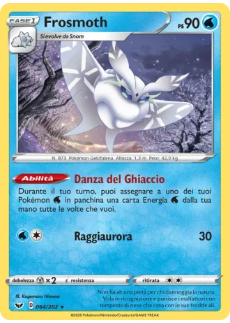 Frosmoth #64/202 — Spada e Scudo
