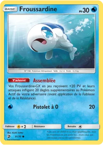 Froussardine #31/70 — Majesté Des Dragons