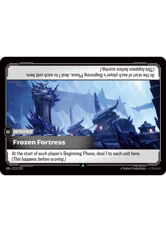 Frozen Fortress #212/219 — Unleashed