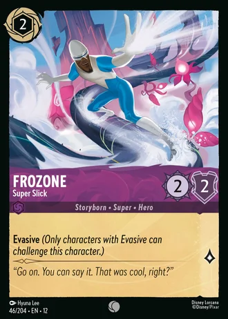 Frozone - Super Slick #46/257 — Wilds Unknown