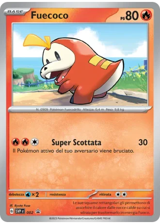 Fuecoco #002 — Scarlatto e Violetto Promos