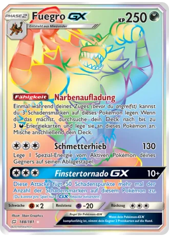 Fuegro GX #188/181 — Teams sind Trumpf