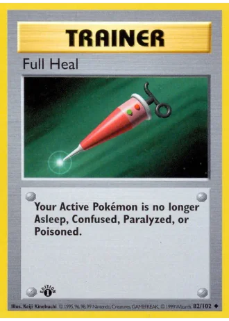 Full Heal #82/102 — Base Set