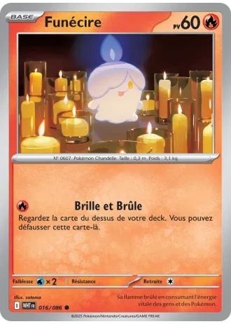 Funécire #016/86 — Flamme Blanche