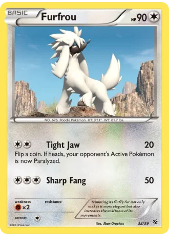 Furfrou #32 — Kalos Starter Set