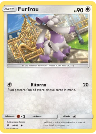 Furfrou #99/131 — Apocalisse Di Luce