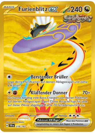 Furienblitz ex #218/162 — Gewalten der Zeit