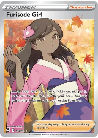 Furisode Girl #190/195 — Silver Tempest