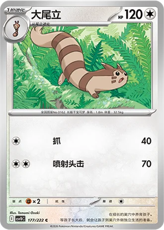 Furret #177/222 — Chasing Glory Together