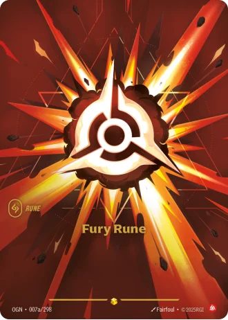 Fury Rune #007a/298 — Origins