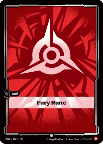 Fury Rune R01 — Radiance