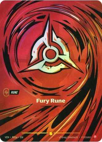Fury Rune R01a — Vendetta