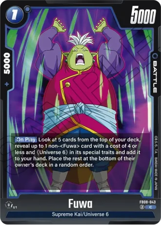 Fuwa  FB08-043 — Saiyan's Pride (FB08)